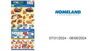 Homeland Weekly Ad US  07312024  08062024 [upl. by Bellew53]