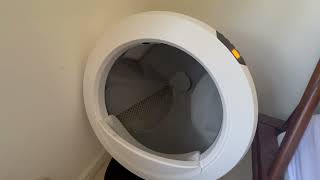 Litter Robot 4 Bundle by Whisker White  Automatic Self Cleaning Cat Litter Box Review [upl. by Prouty]