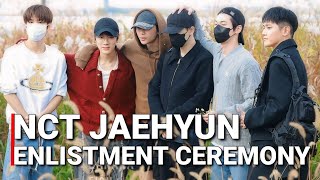 재현 군입대식 NCT 멤버들 울고 있는 모습 포착  NCT Jaehyun Military Enlistment Ceremony with NCT FULL FANCAM 241104 [upl. by Hardman186]