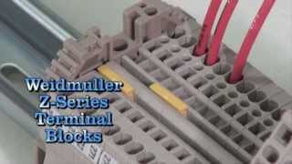 Weidmuller ZSeries Terminal Blocks [upl. by Amick]