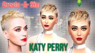 Create  A  Sim  Katy Perry Edition [upl. by Laeno]