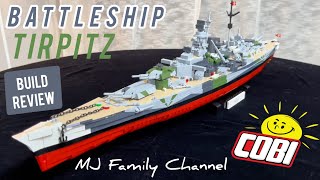 Cobi Battleship Tirpitz 2023 Edition Build Review [upl. by Orsa]