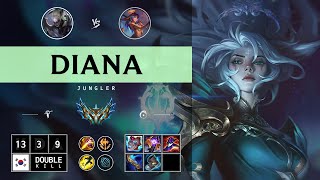 Diana Jungle vs Lillia Dominating  KR Challenger Patch 1415 [upl. by Sidnak]