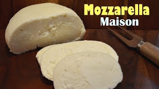 Recette Fromage Mozzarella Maison  Méthode Traditionnelle [upl. by Ymma]