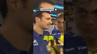 Scaloni y una hermosa entrevista con Paulo Dybala [upl. by Bright]