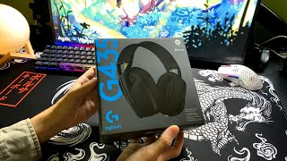 Unboxing Headset Logitech g435 Wireless [upl. by Aicirtac]