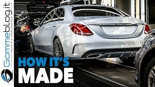 Mercedes CClass CAR FACTORY  HOW ITS MADE Assembly Production Line Manufacturing Making of [upl. by Matrona]