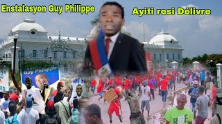 18 Nov Enstalasyon Guy Philippe Déjà Fèt Pèp La anvayi Palè Nasyonal Gwo anbyans Rara ak Vodou [upl. by Aikimat]