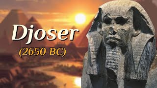 Djoser  Ancient Egyptian Pharaoh  First King of 3rd Dynasty [upl. by Nileek714]