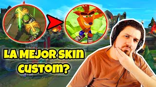 LA MEJOR SKIN CUSTOM DEL LOL [upl. by Oicangi949]