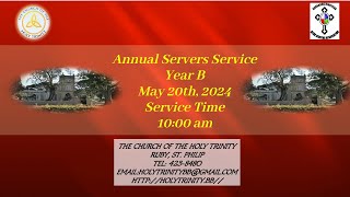 Whit Monday Annual Servers Service [upl. by Ronyar]