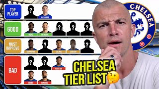 Chelsea TIER LIST RANKING CHELSEA PLAYERS 2324 SO FAR 😳 [upl. by Occor827]