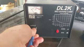 Palstar DL2K Legal Limit Dummy Load [upl. by Ahsimat]