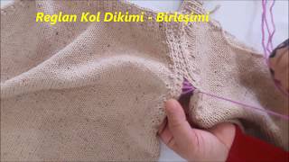 Reglan Kolun Dikimi Nasıl Yapılır  How to Sew the Reglan Arm [upl. by Nedap257]