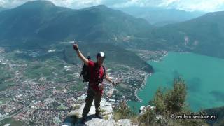 Ferrata Via dellAmicizia  Die schönste Tour am Gardasee  Abenteuer Alpin 2011 Folge 133 [upl. by Erickson21]