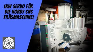 CNC Fräsmaschine umbauen auf 1kW Servomotor  Wabeco F1410 Teil 8 [upl. by Odlavu]