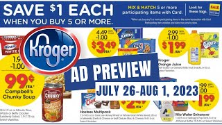 Prices Going Down Kroger Ad Preview for 72681  Mega Sale NEW Weekly Digitals amp MORE [upl. by Binnings]