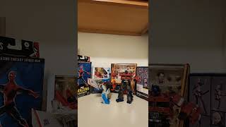 Optimus vs starscream‼️optimusprime starscream stopmotion vsbattle transformers studioseries [upl. by Barbarese]