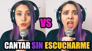 CANTANDO SIN ESCUCHARME CHALLENGE  Gret Rocha [upl. by Irah]