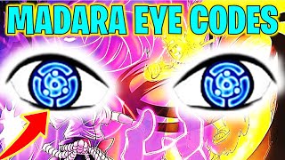 ⭐SHINDO LIFE MADARA CUSTOM EYE CODES⭐ [upl. by Chambers]