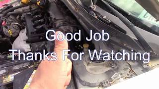 How to Fix Codes P0335 amp P0725 on a Nissan Altima  Crankshaft Position Sensor A Circuit Replacement [upl. by Nnylhsa923]