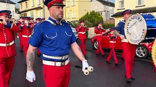 Downshire Guiding Star  Pride of the Hill Rathfriland Band parade 2024 [upl. by Xanthus332]