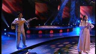 Zeljko Joksimovic  Lane Moje  Serbia amp Montenegro  Grand Final  Eurovision 2004 [upl. by Ennairek]