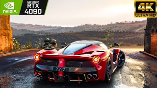 LaFerrari PC RTX 4090 Ray Tracing ULTRA Realistic Graphics 4K Forza Horizon 5 [upl. by Lokkin]