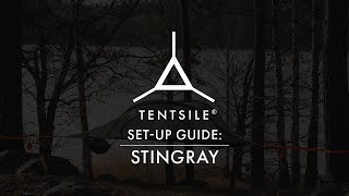 How to setup the Tentsile Stingray 3Person Tree Tent [upl. by Normy]