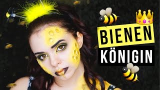 BIENENKÖNIGIN  QUEEN BEE  Makeup Tutorial SFX [upl. by Annairda39]