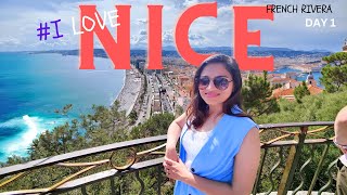 Things to do in NICE South of France  French Riviera Vlog  Desi Couple in London [upl. by Grobe]