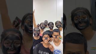 Charcoal mask lgake ye haal hua😖 lifeofdeepa minivlog minishorts [upl. by Leander309]