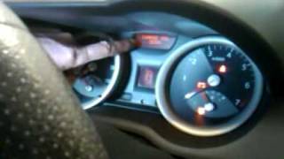 How to reset service light on a renault megane2 16 16 valve 2004 model [upl. by Willumsen]