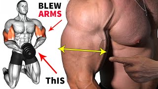 The fastest way to get Bigger Arms  Full Arm Workout [upl. by Akemeuwkuhc]