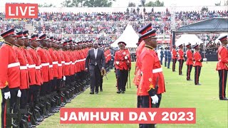 LIVE President Ruto leads JAMHURI DAY 2023 Celebrations at Uhuru Gardens [upl. by Amehr129]