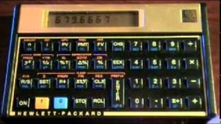 Time value of money calculations using the HP 12C calculator  part 2 [upl. by Yerhpmuh]