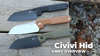 Civivi Hid Folding Knife  5Minute Review  Atlantic Knife [upl. by Atikal]