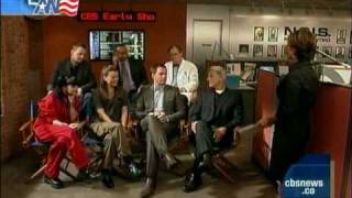 NCIS Cast on The Early Show  220909  part 3 [upl. by Ocirederf864]