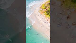 ආරුගම් බොක්ක Arugam baySurfing in SriLankaBlue Ocean with waves❤️Short [upl. by Erreip]