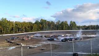 Speedway miramichi demoliton derby October 6 2024 [upl. by Alysia]