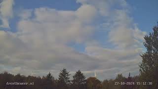 Timelapse weerstation Gasselternijveenschemond 27102024 [upl. by Conlee]