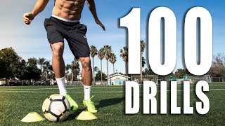 100 Individual Soccer Training Drills [upl. by Akahs]