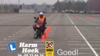 Harm Hoek  Langzame slalom met de Motor [upl. by Eniamret]