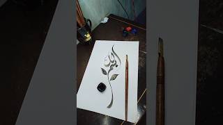 how to write Bismillah in Arabic Calligraphy ❤️ shorts calligraphy islamicarabiccalligraphy art [upl. by Heidy699]