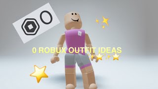 0 robux outfit ideas [upl. by Acinom581]