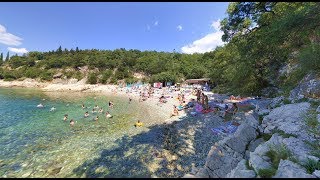 Beaches Kostrena Rijeka Croatia [upl. by Akcir]