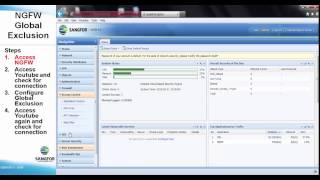 SANGFOR NGFW Global Exclusion configuration [upl. by Gievlos]