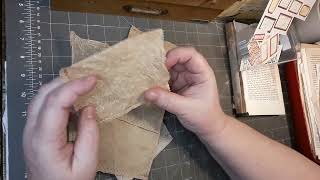 Easy Scrunched Pockets for your Junk Journal [upl. by Berky]