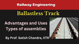 Ballastless track Features advantages and disadvantages of ballastless railway track applications [upl. by Ettinger]