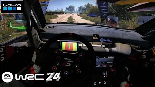 EA WRC 24  Rally Latvia  Simagic Alpha Mini [upl. by Marelya853]